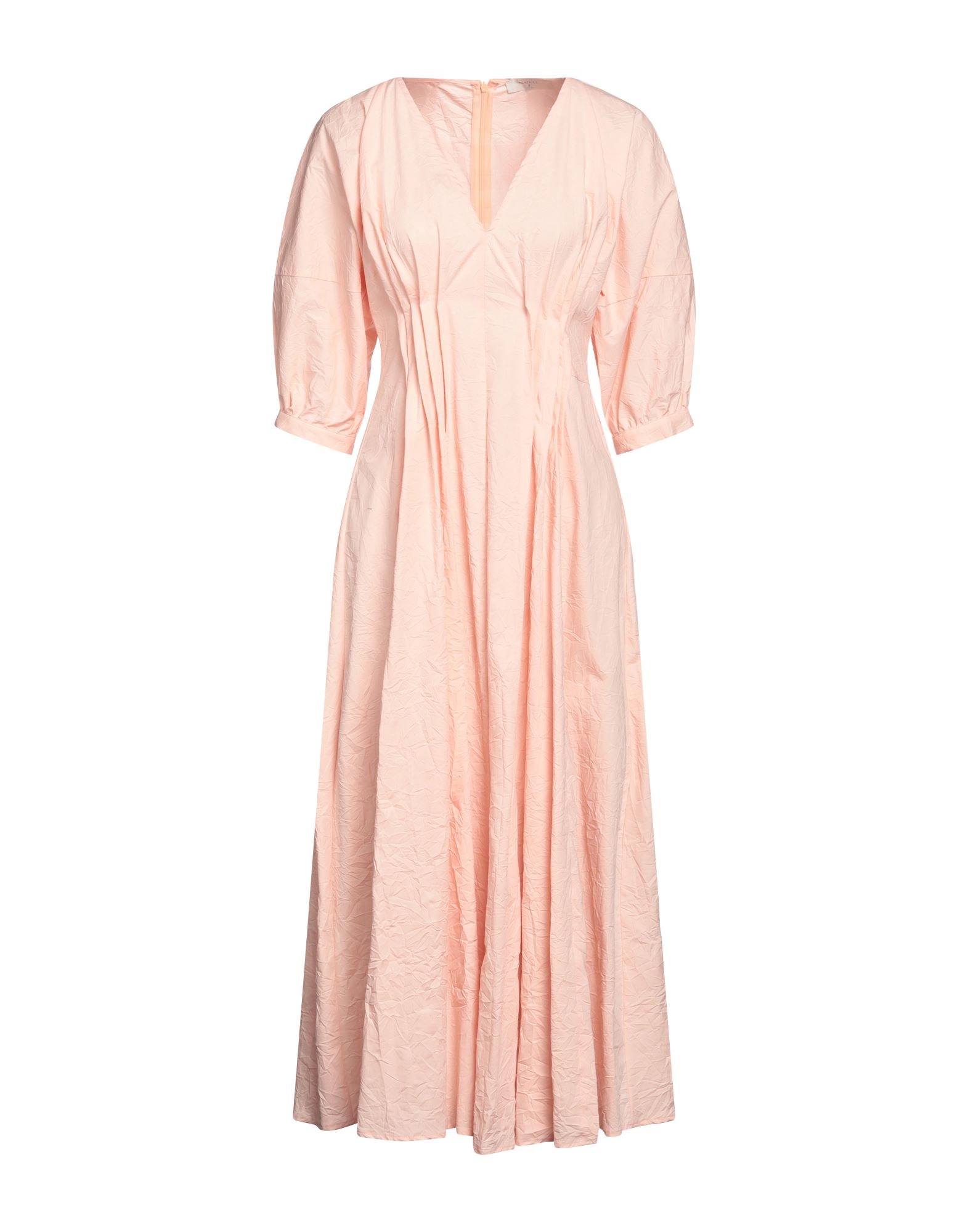 Beatrice B Beatrice .b Woman Midi Dress Light Pink Size 6 Cotton, Elastane