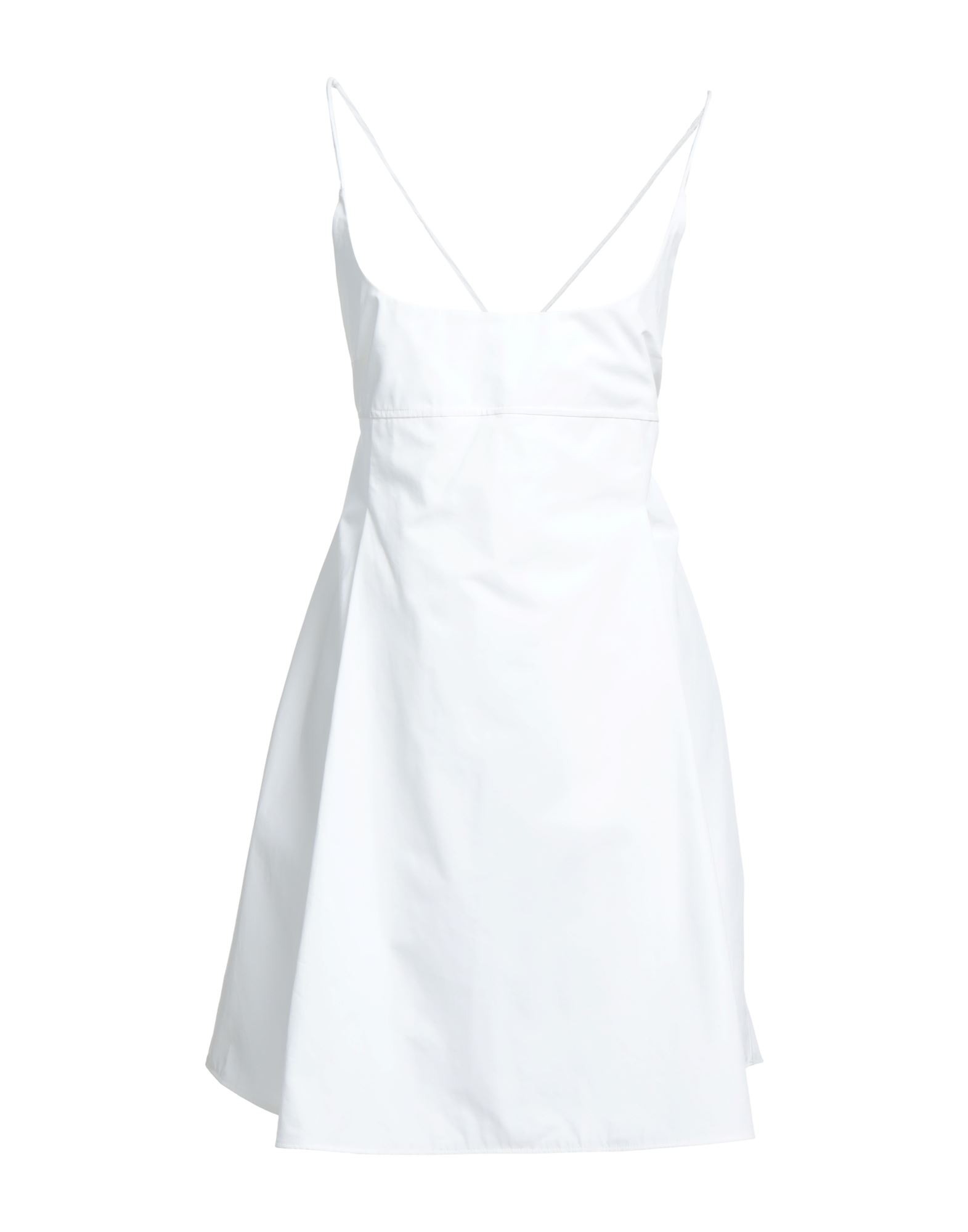 Khaite Short Dresses In White | ModeSens