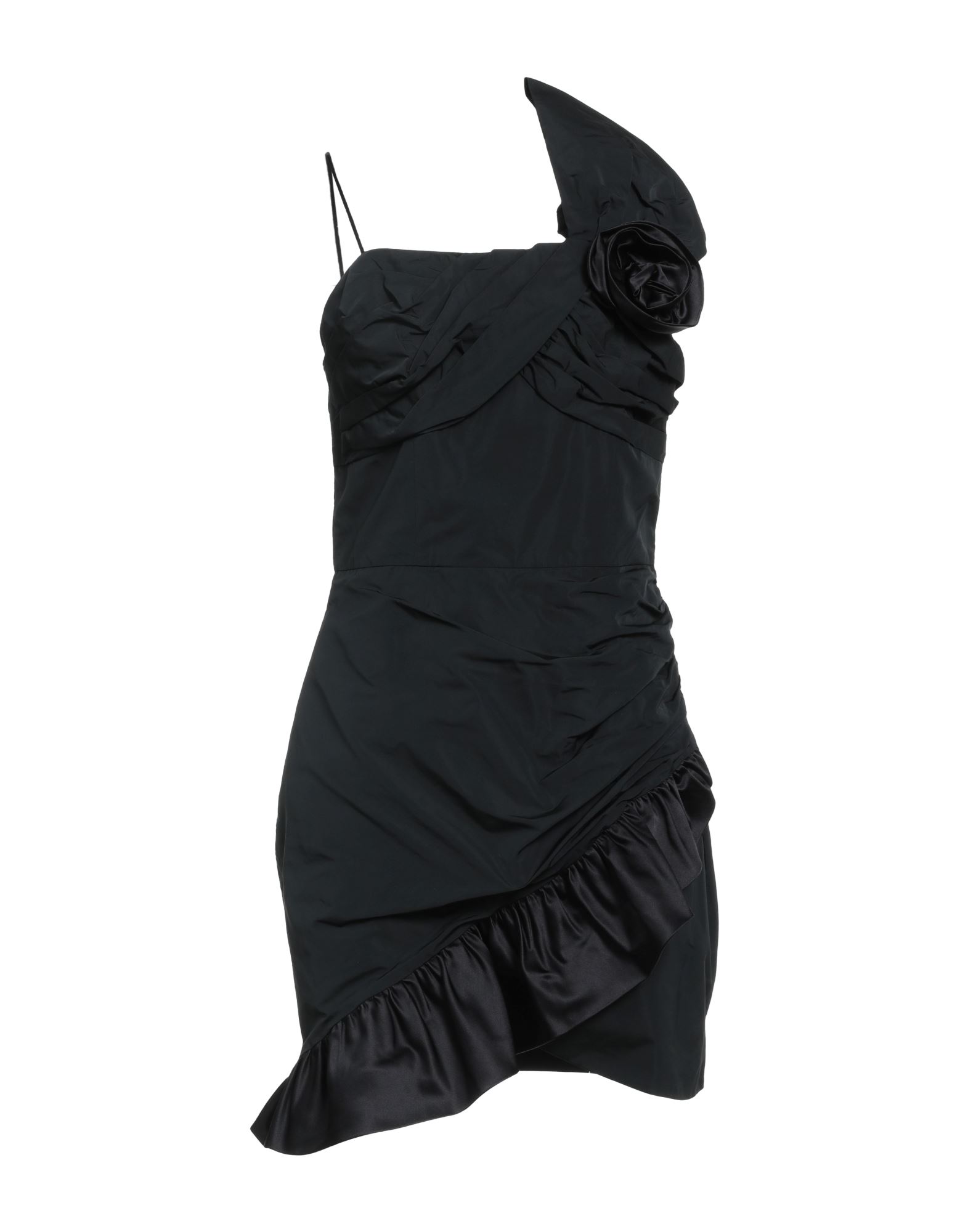 Alessandra Rich Short Dresses In Black