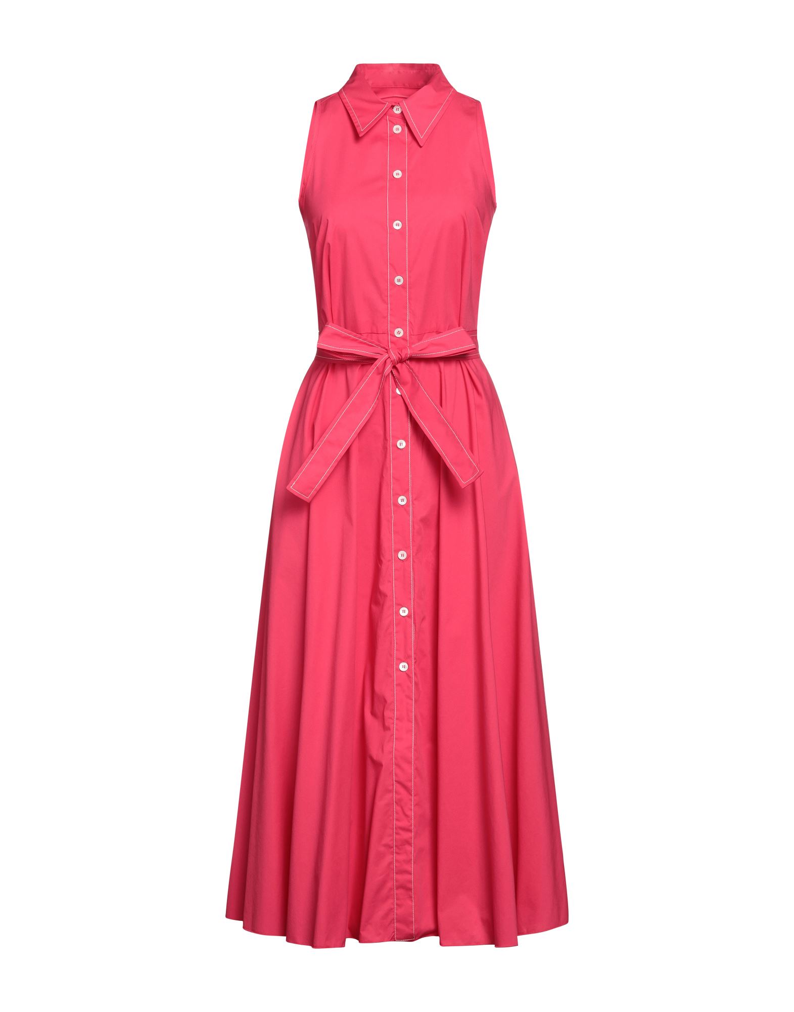 Beatrice B Beatrice .b Woman Maxi Dress Pink Size 8 Cotton, Elastane