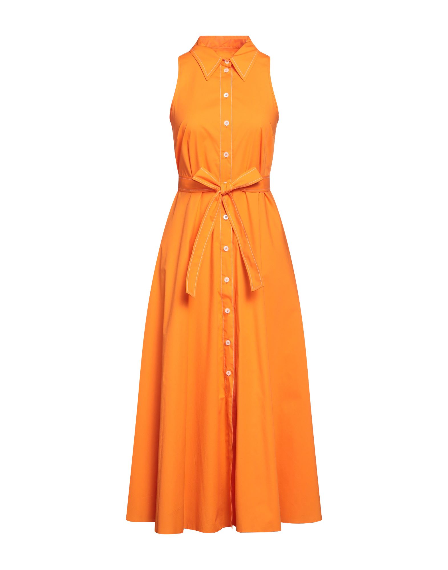 Beatrice B Beatrice.b Long Dresses In Orange