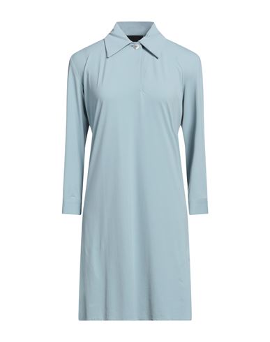 Rrd Woman Mini Dress Light Blue Size 8 Polyamide, Elastane