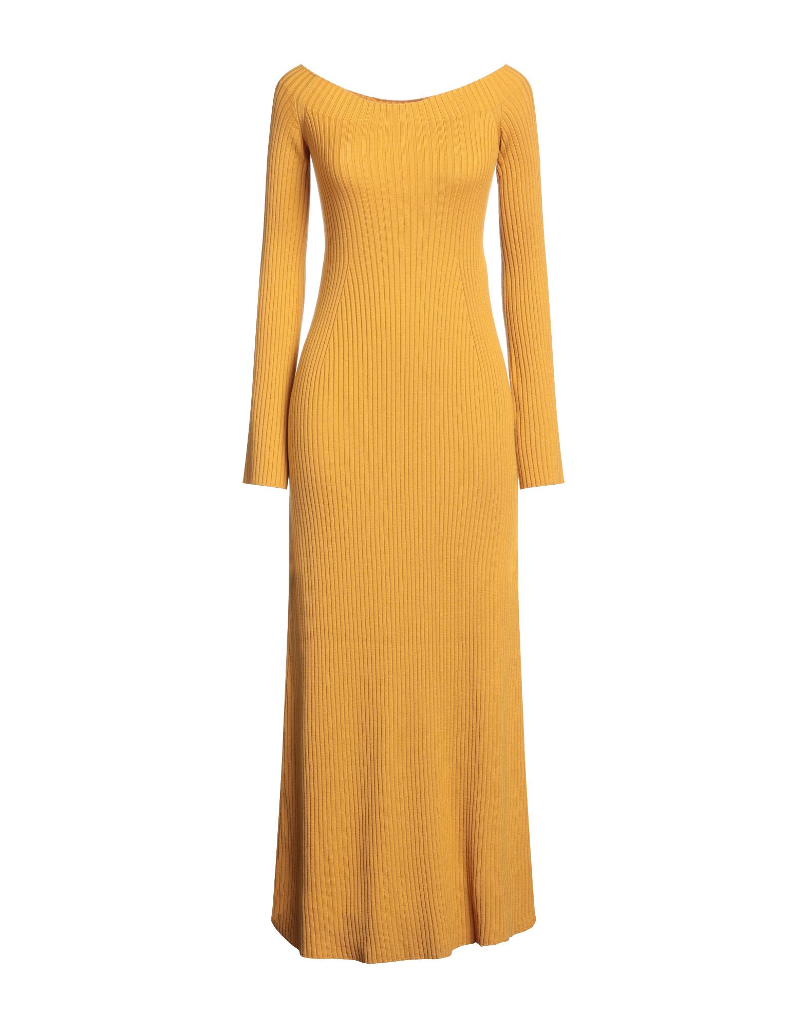 Chloé Midi Dresses In Yellow