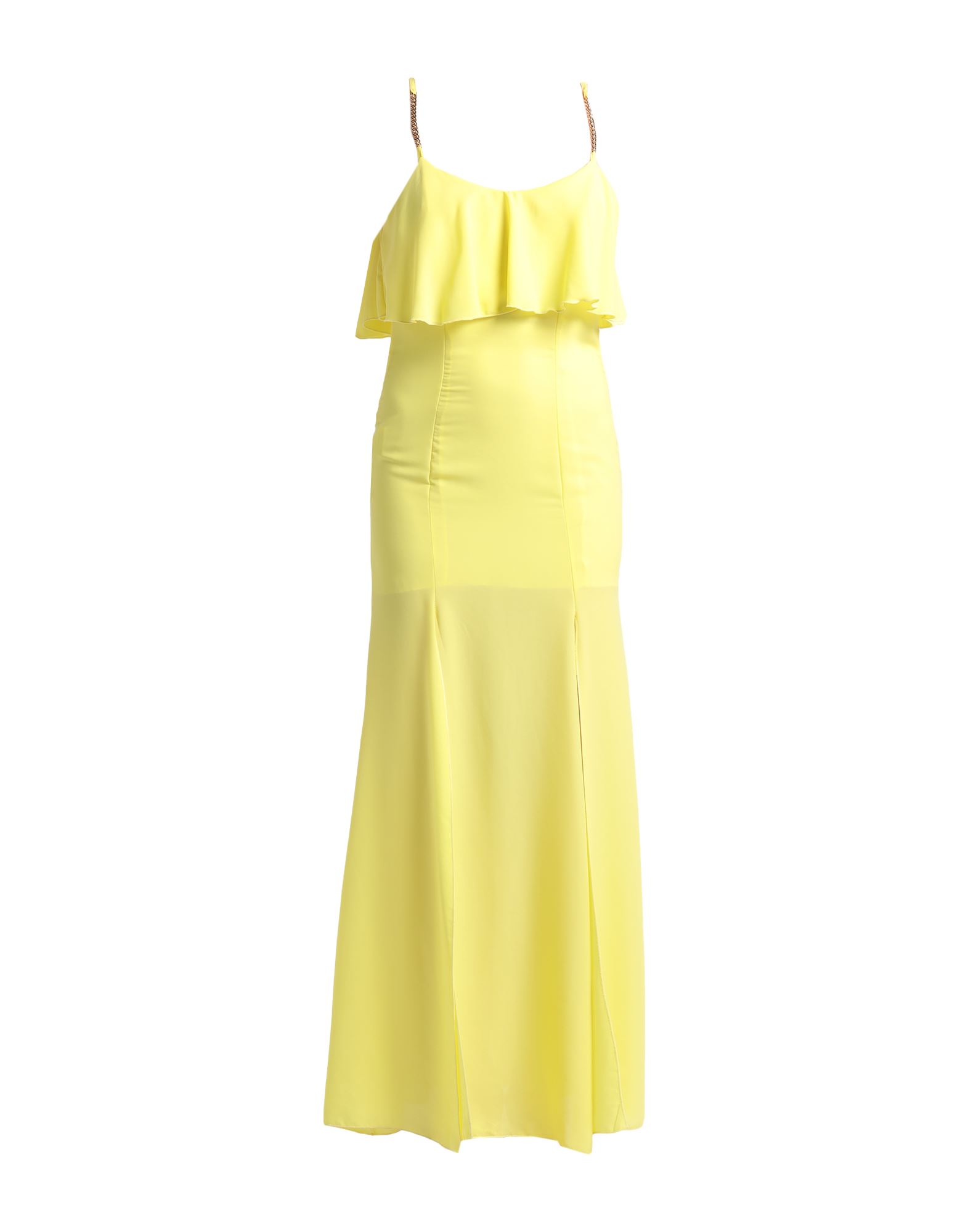 Shop Rinascimento Woman Maxi Dress Yellow Size S Polyester
