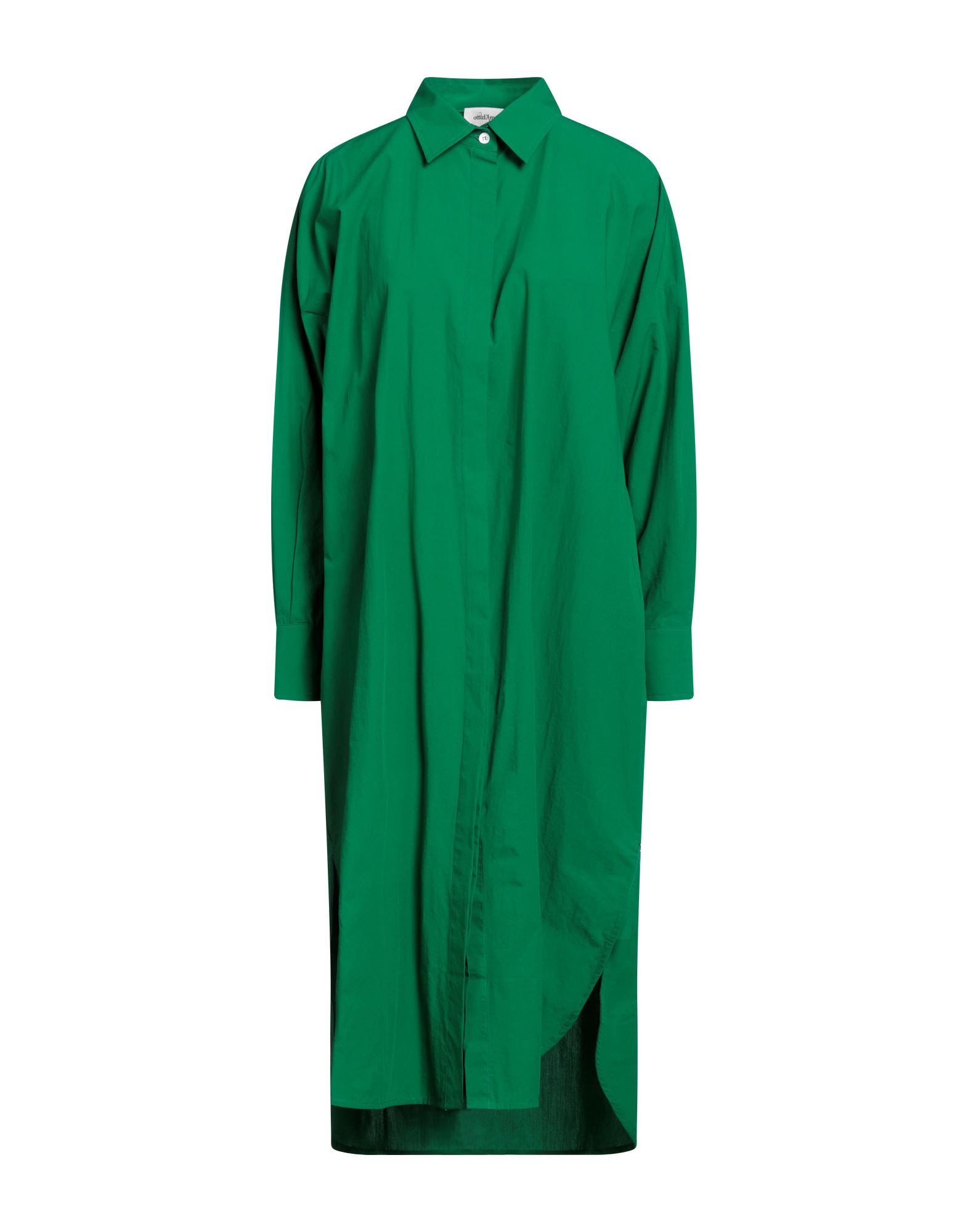 Ottod'ame Midi Dresses In Green