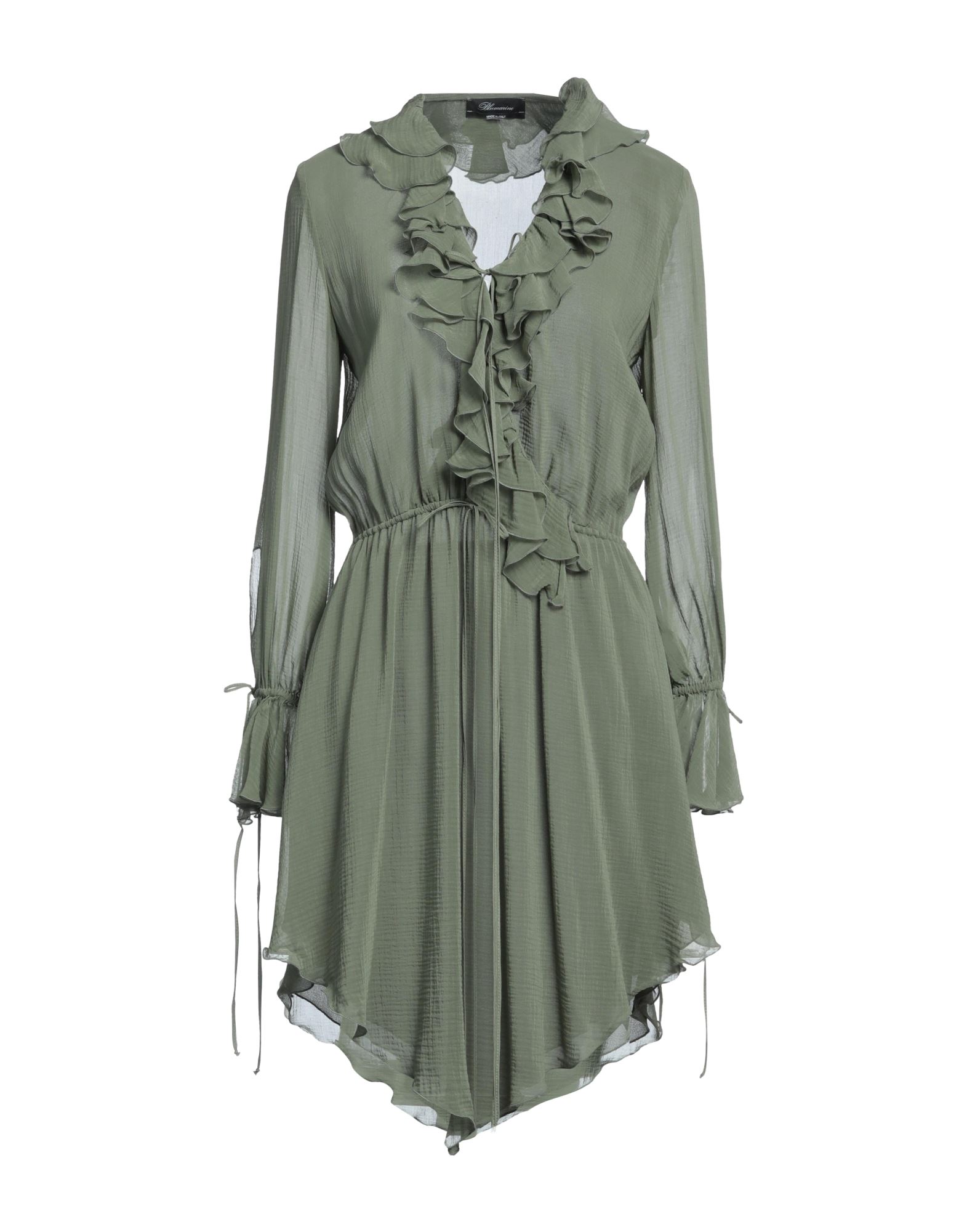 Blumarine Short Dresses In Green