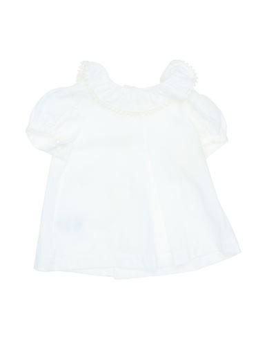 Aletta Newborn Girl Baby Dress Ivory Size 3 Cotton In White