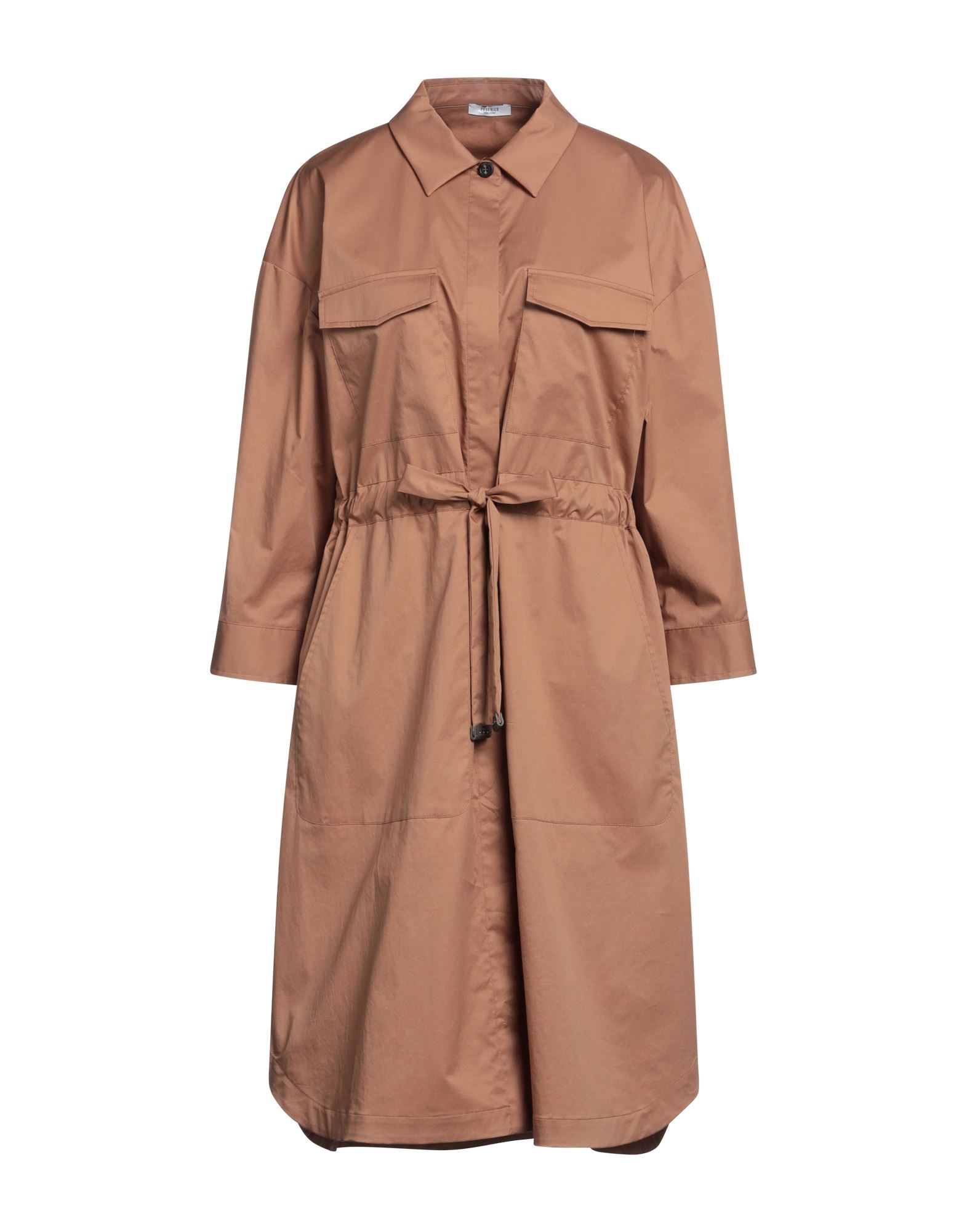 Peserico Midi Dresses In Camel