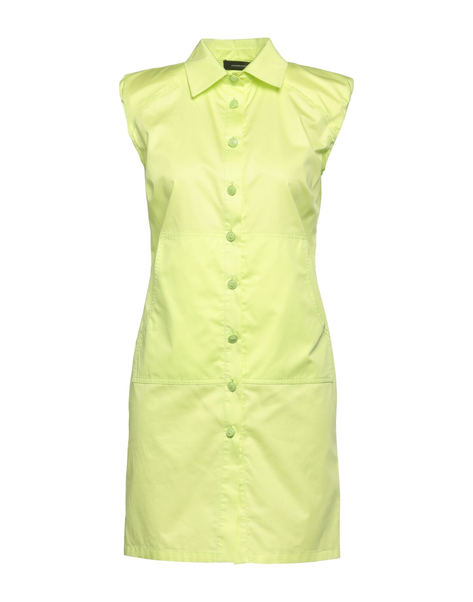 Les Bourdelles Des Garçons Short Dresses In Green