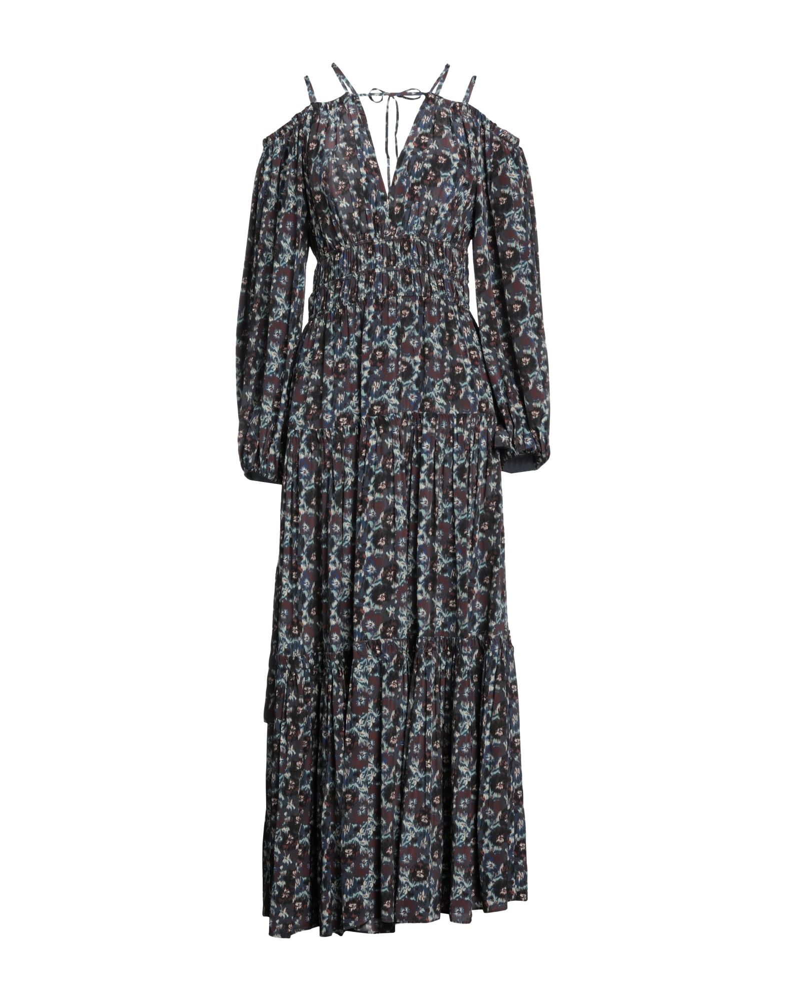 Ulla Johnson Long Dresses In Brown | ModeSens