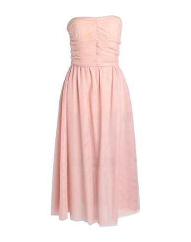 Soallure Woman Midi Dress Pink Size 4 Polyamide