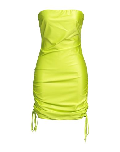 Aniye By Woman Mini Dress Acid Green Size 8 Polyamide, Elastane