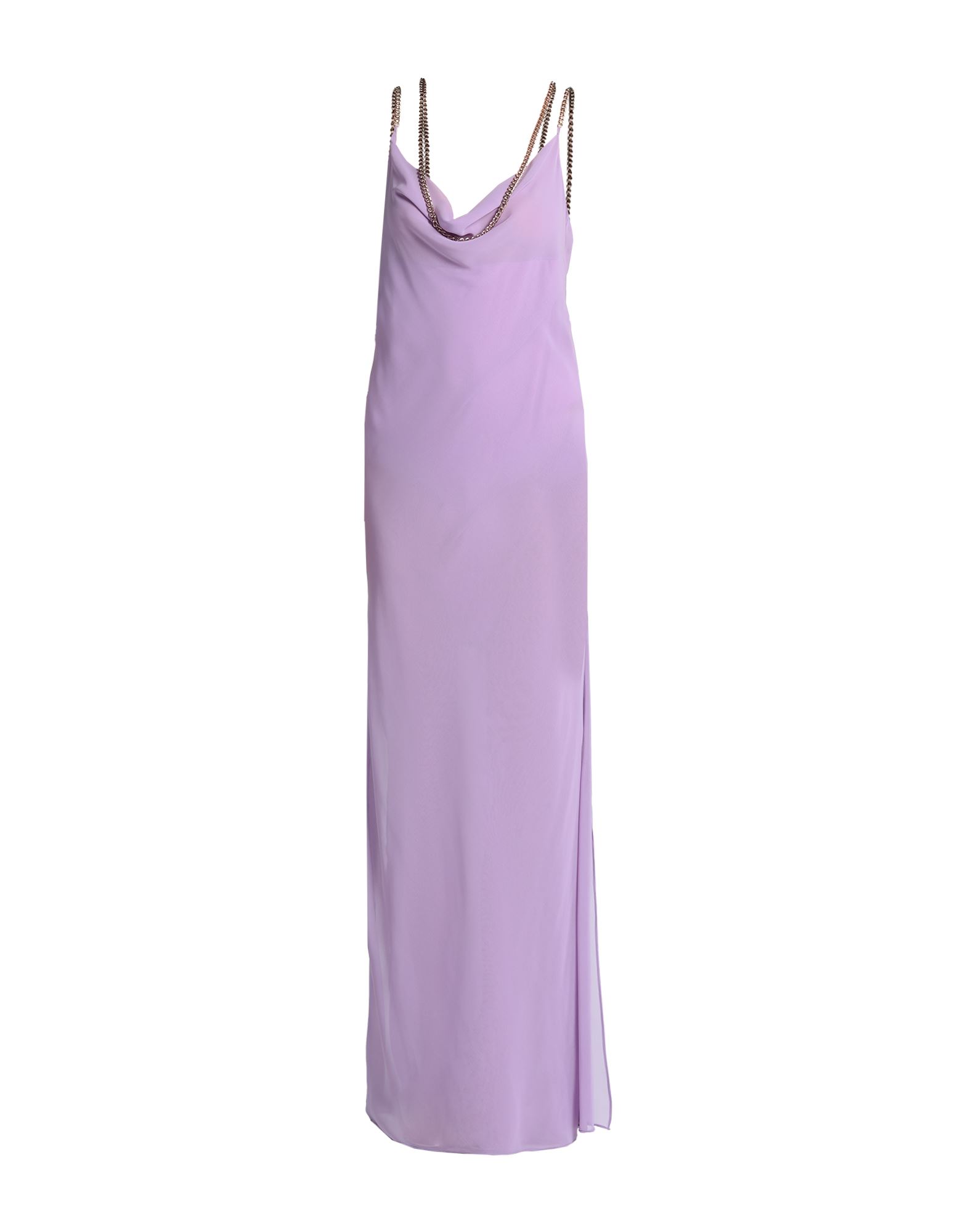 Les Bourdelles Des Garçons Woman Maxi Dress Lilac Size 6 Polyester In Purple