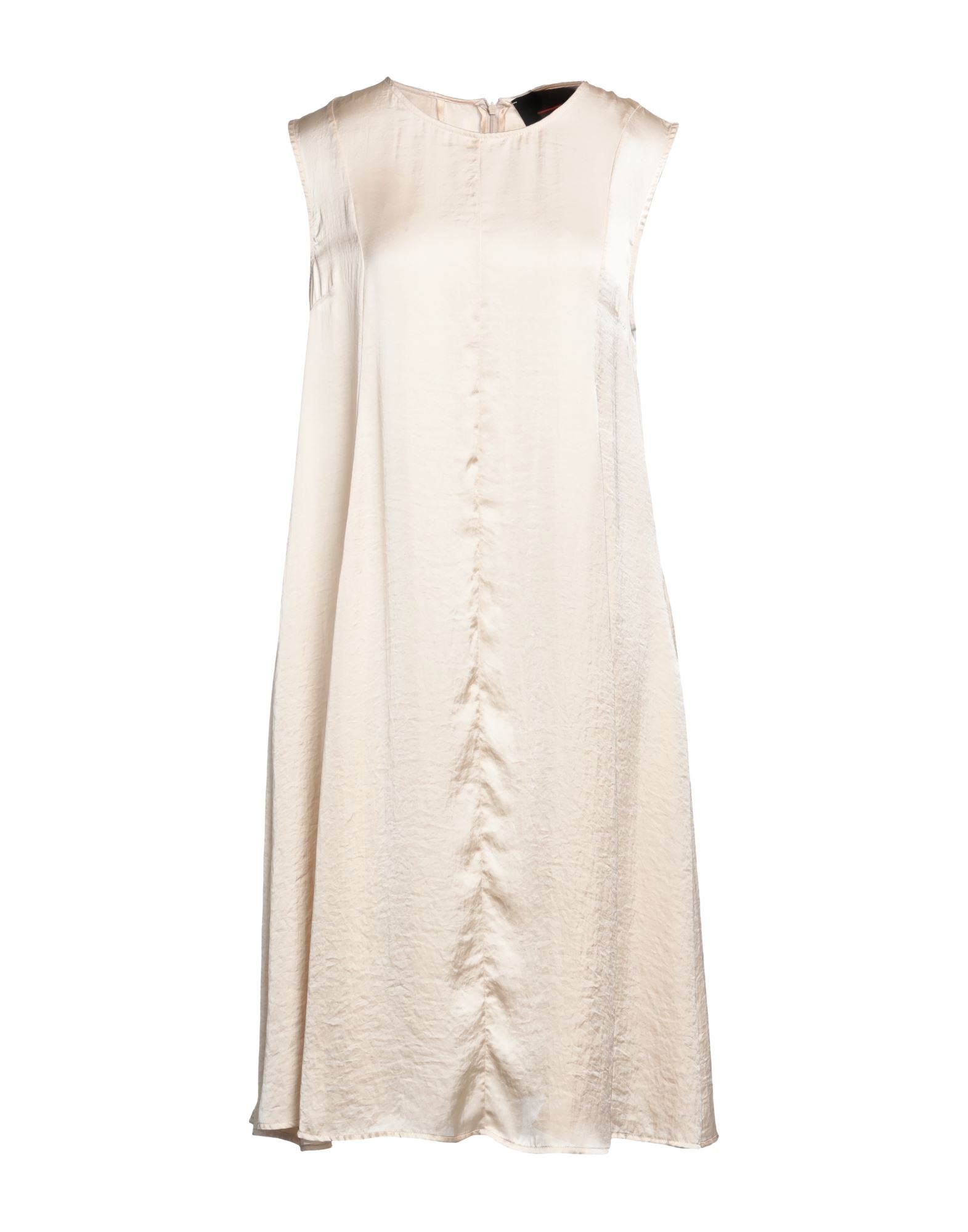 Collection Privèe Collection Privēe? Woman Midi Dress Beige Size 8 Polyester