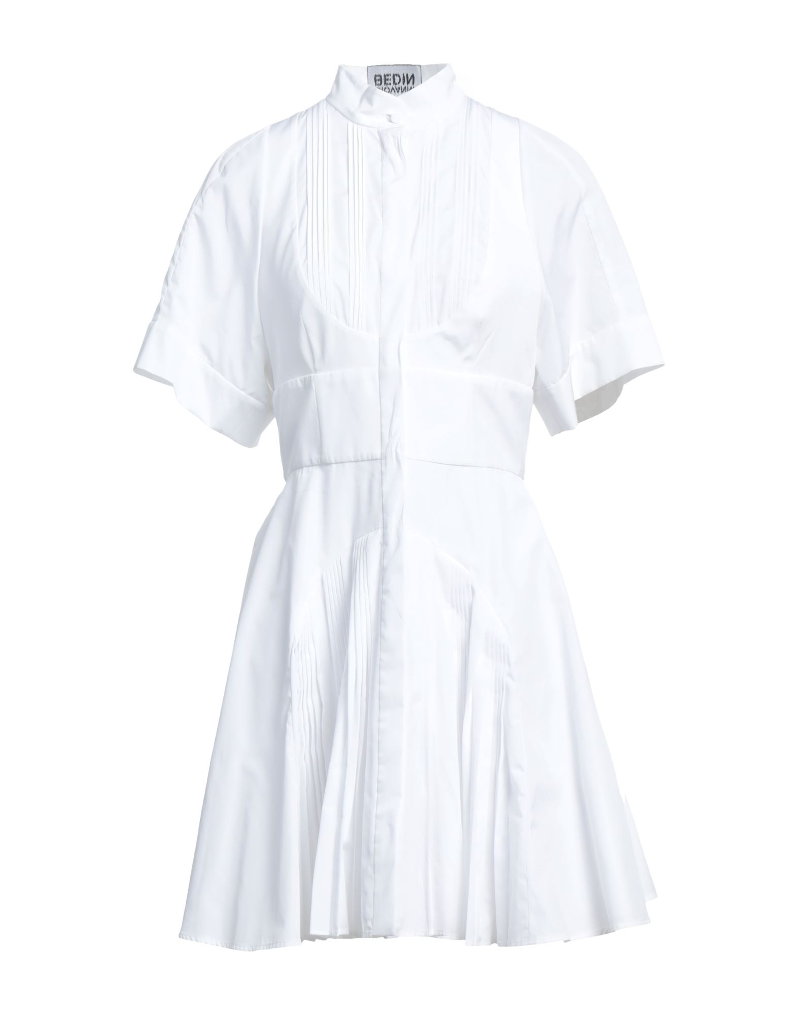 Giovanni Bedin Woman Mini Dress White Size 6 Cotton