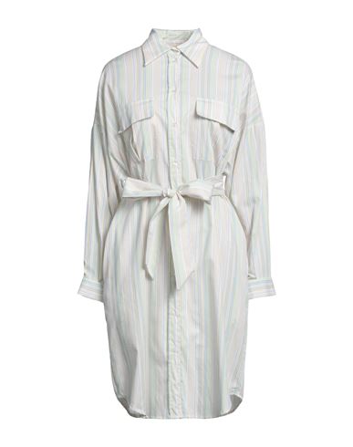 Woman Mini dress Khaki Size 6 Polyester, Elastane