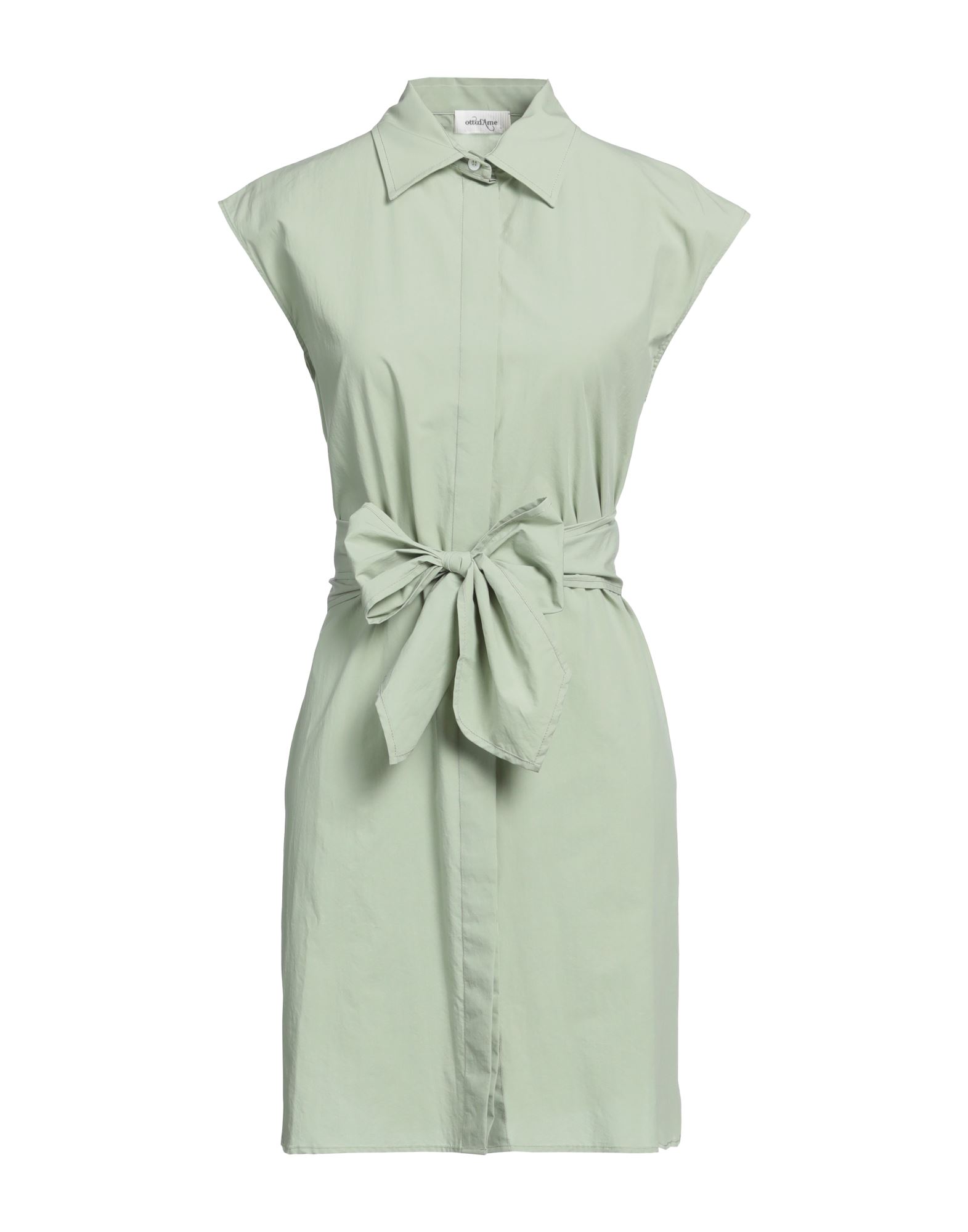 Ottod'ame Short Dresses In Sage Green