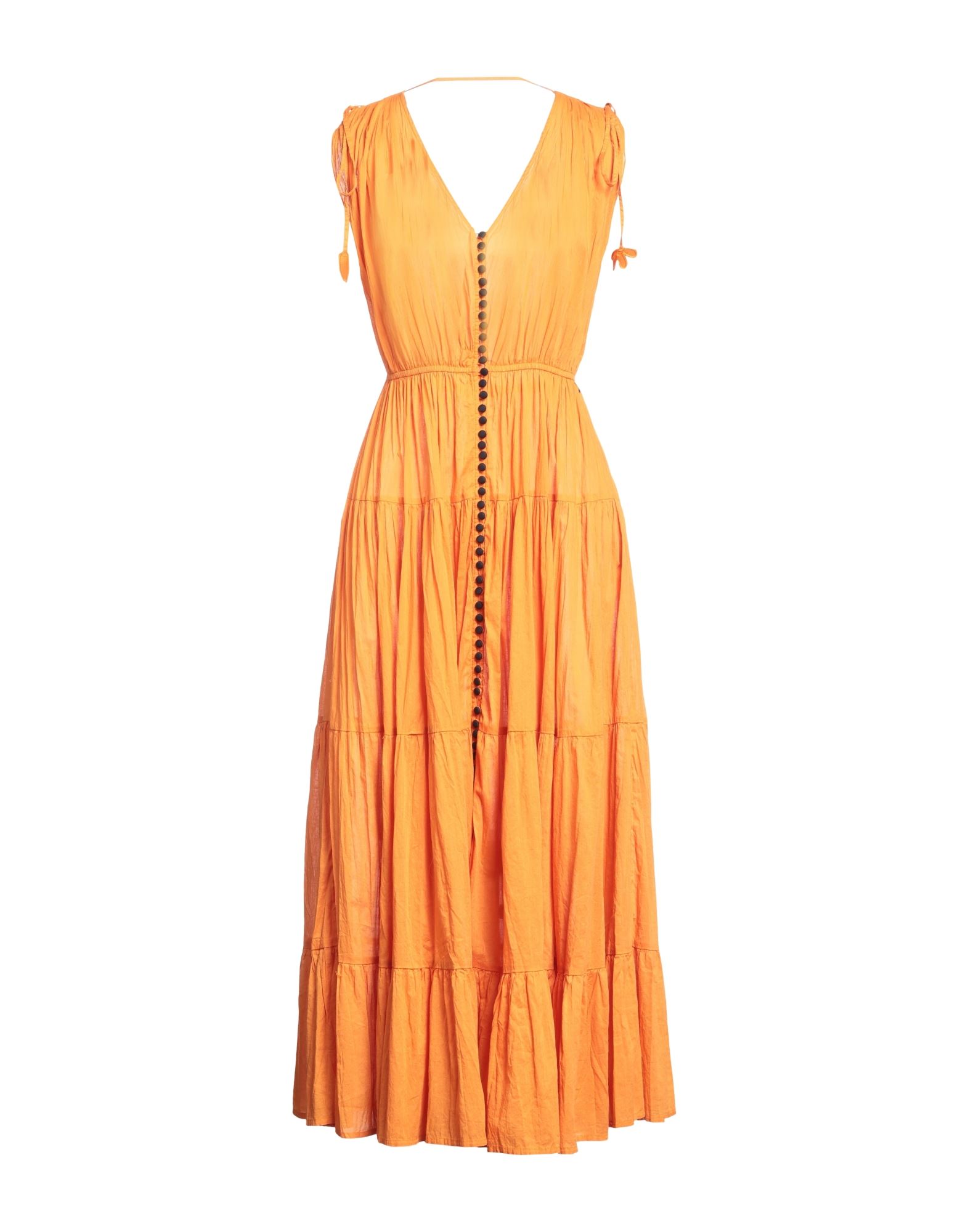 Ottod'ame Long Dresses In Orange