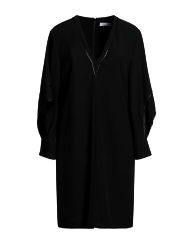 Simona Corsellini Woman Mini Dress Black Size 10 Polyester, Elastane