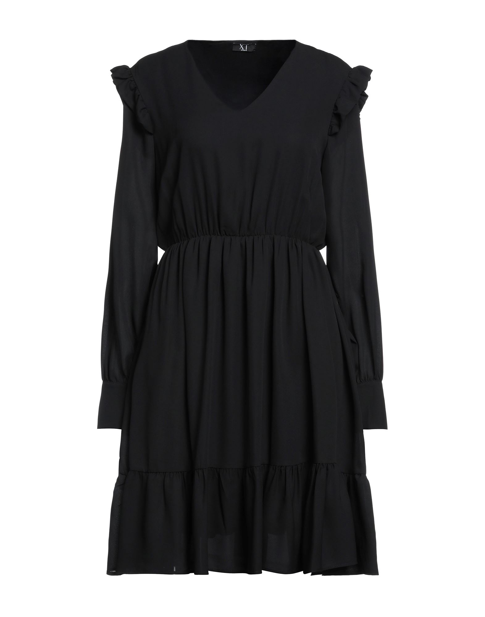 Xt Studio Short Dresses In Black