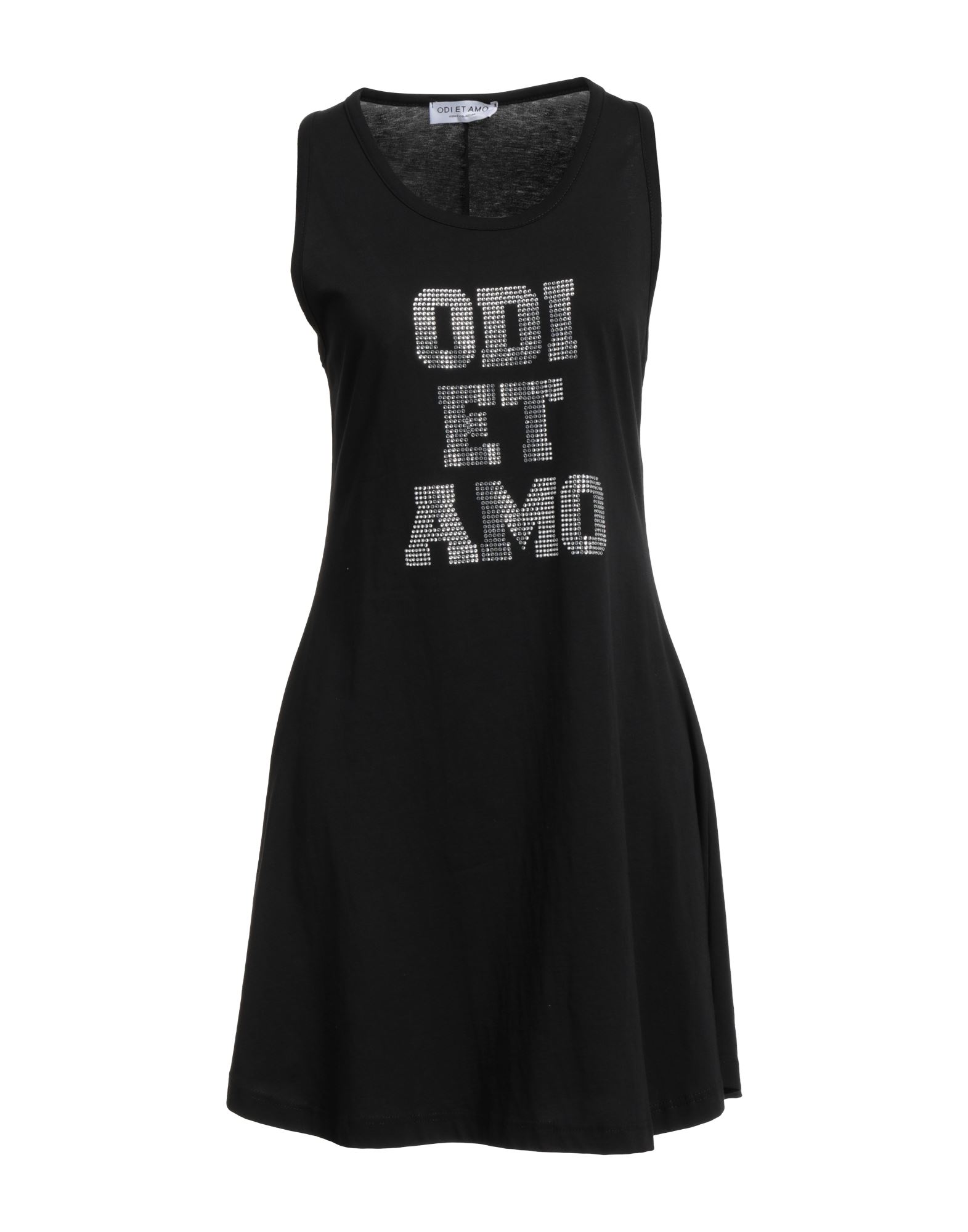 Odi Et Amo Short Dresses In Black