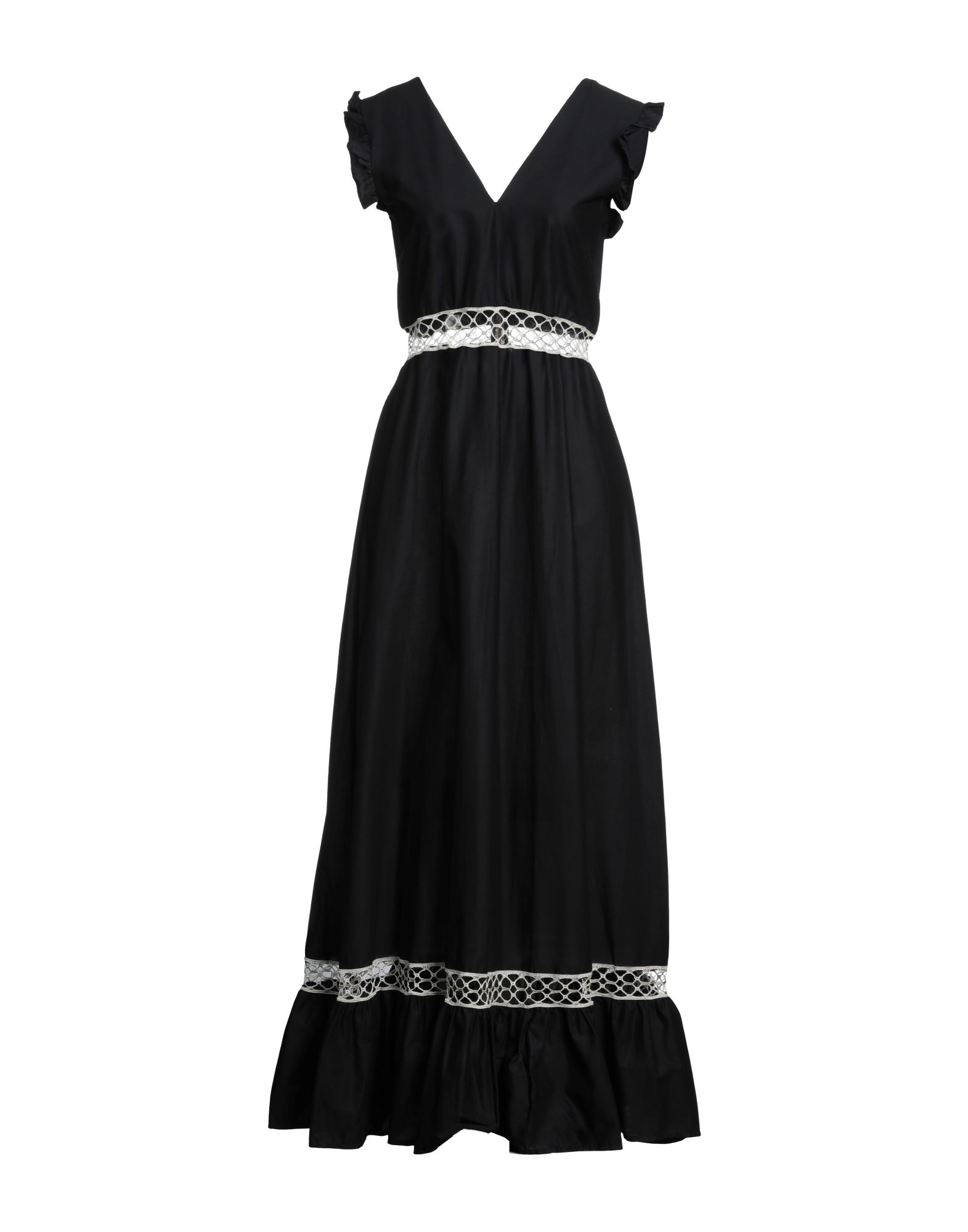 Iu Rita Mennoia Long Dresses In Black