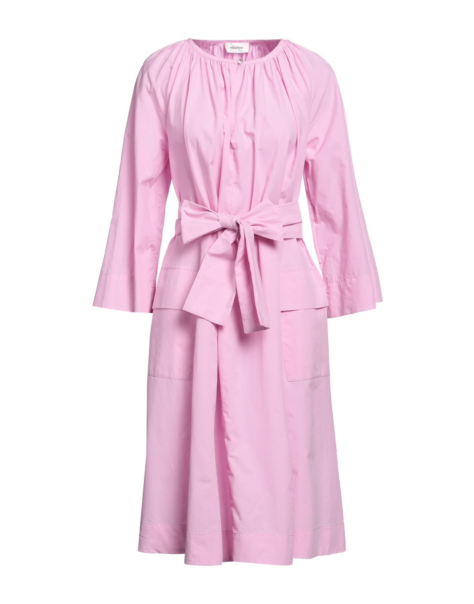 Ottod'ame Midi Dresses In Pink