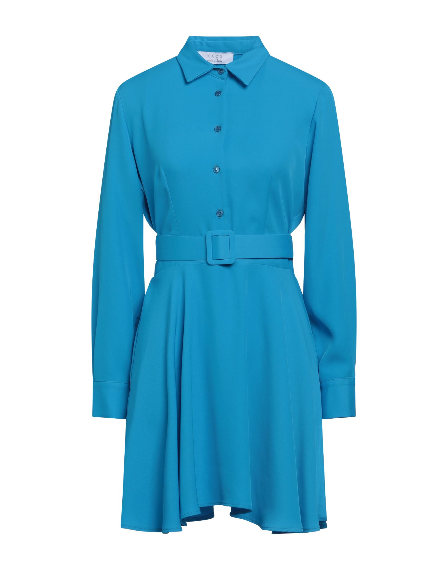 Kaos Short Dresses In Blue