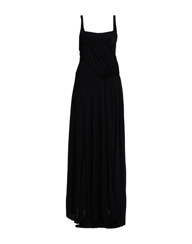 Giovanni Bedin Woman Long Dress Black Size 2 Viscose