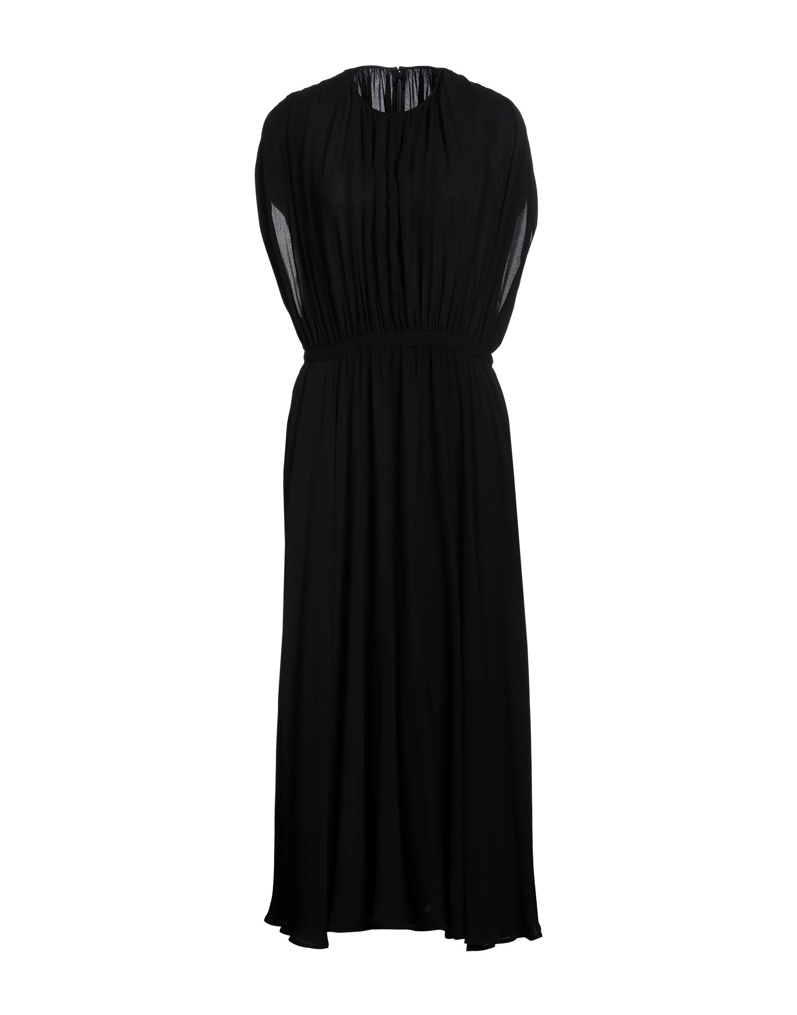 Shop Valentino Garavani Woman Maxi Dress Black Size 12 Silk
