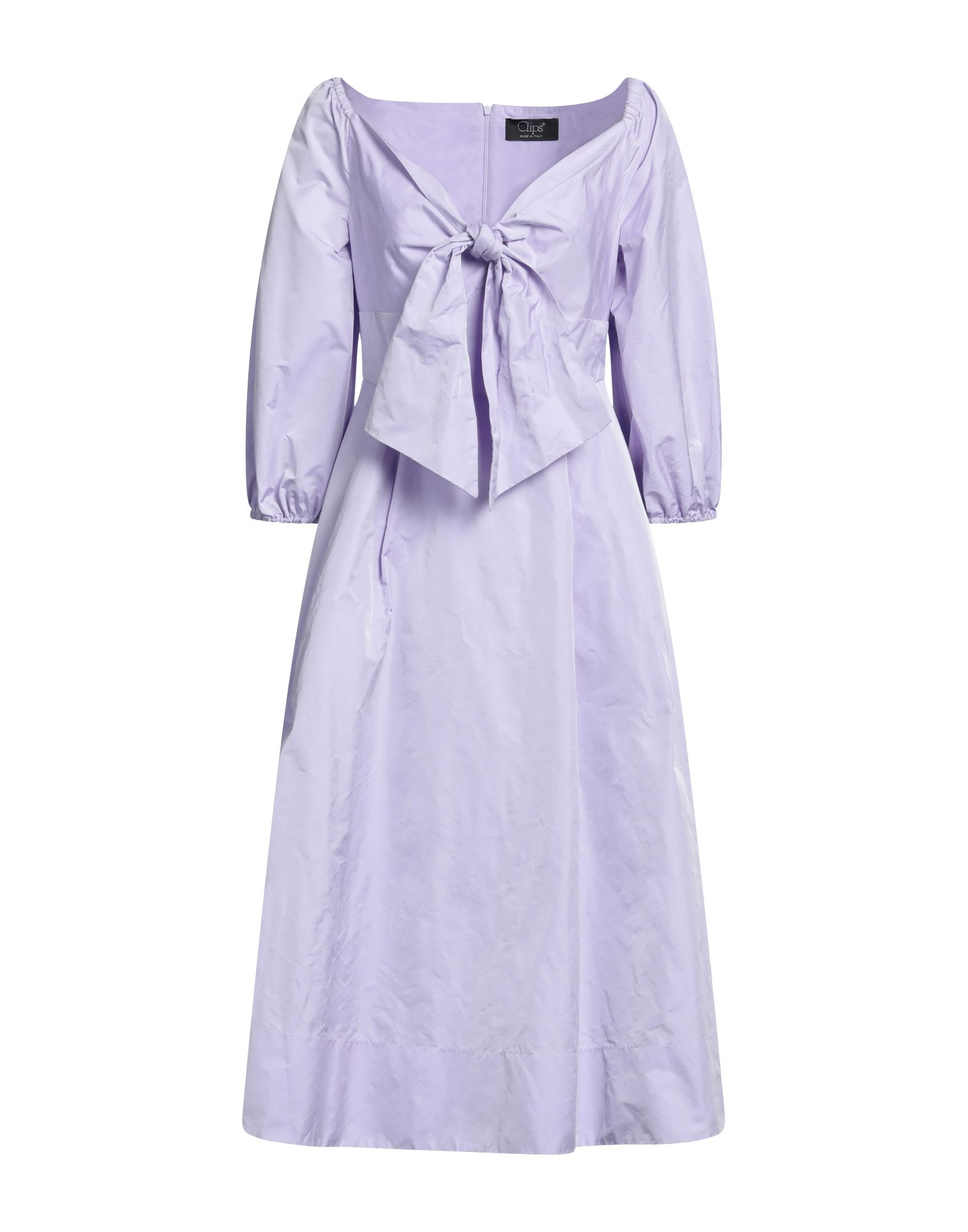Clips Midi Dresses In Lilac