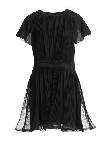 Givenchy Woman Mini Dress Black Size 8 Polyamide, Silk In Black