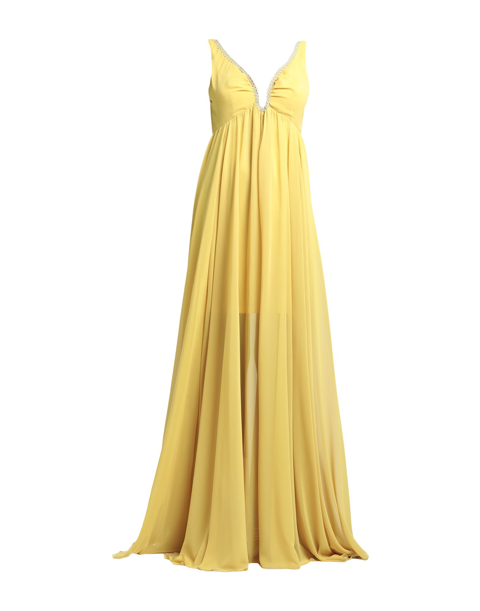 Tassos Mitropoulos Long Dresses In Yellow