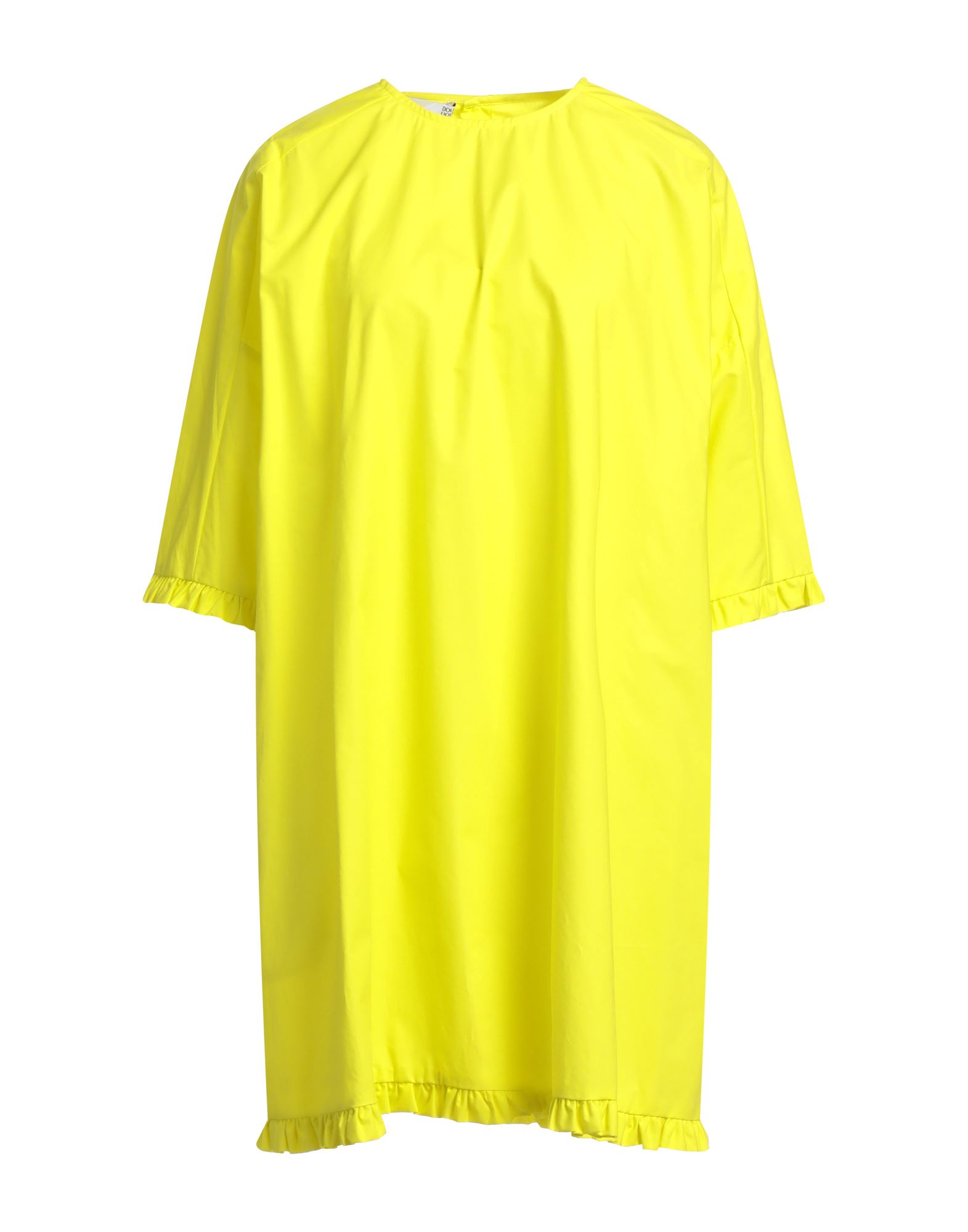 Douuod Short Dresses In Yellow