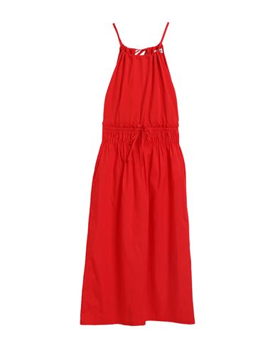 Attic And Barn Woman Long Dress Red Size S Cotton