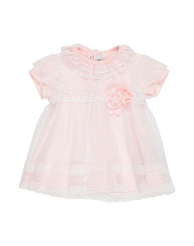 Aletta Newborn Girl Baby Dress Light Pink Size 3 Cotton, Polyamide