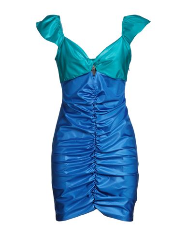Aniye By Woman Mini Dress Blue Size 10 Polyamide, Elastane