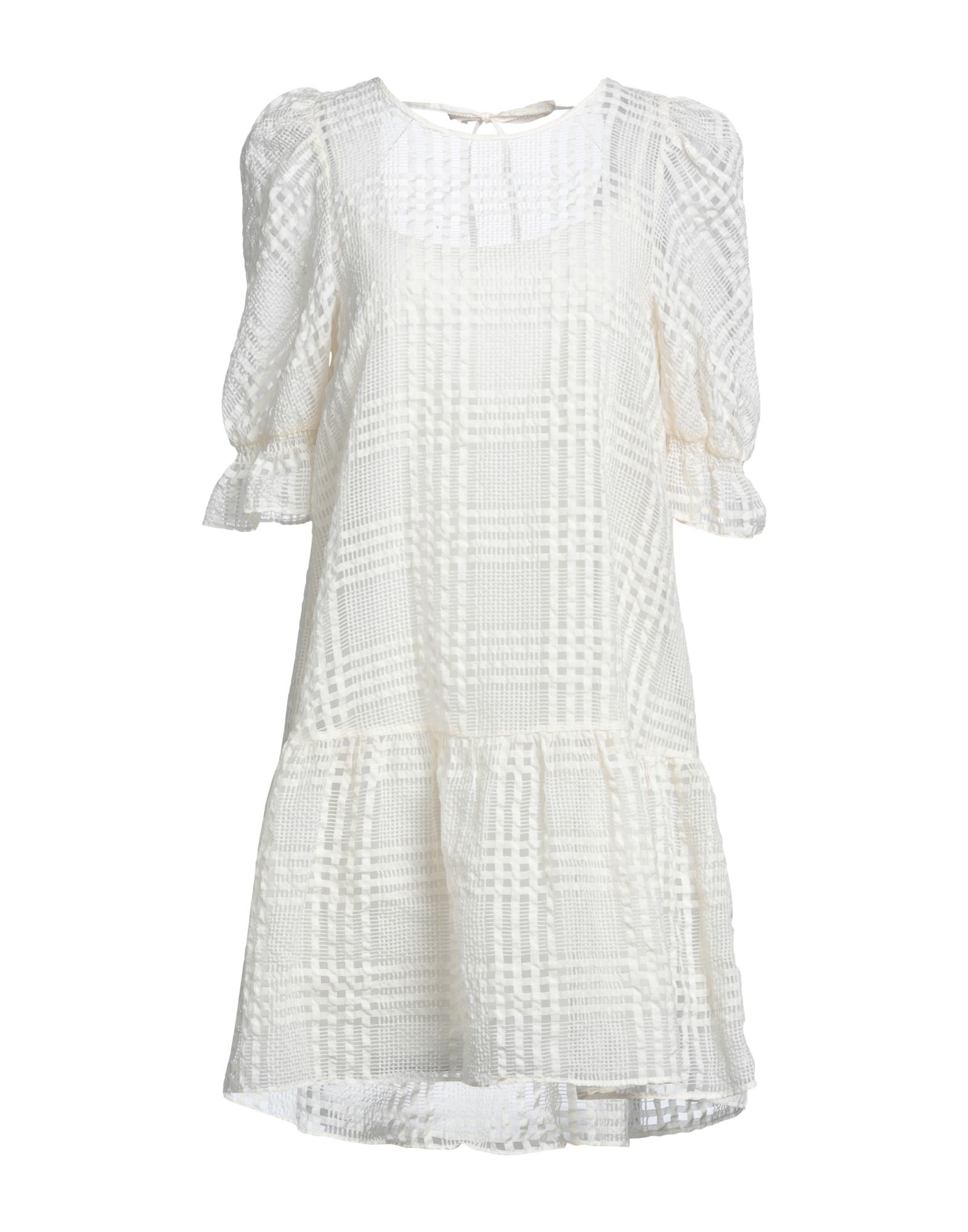 Sfizio Short Dresses In White