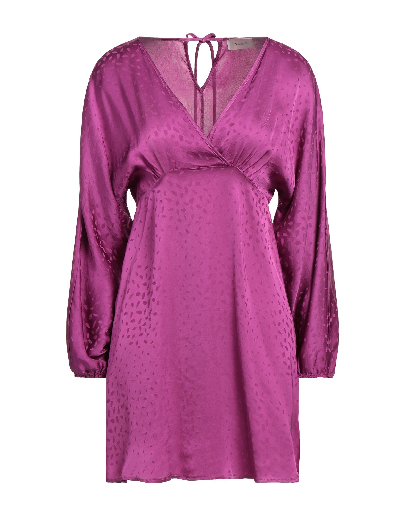 Vicolo Short Dresses In Purple