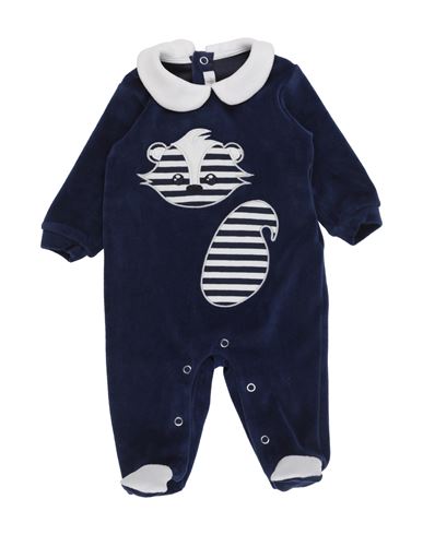 Bebebo' Newborn Boy Baby Jumpsuits & Overalls Blue Size 0 Cotton, Polyester