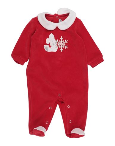 Bebebo' Newborn Girl Baby Jumpsuits & Overalls Red Size 3 Cotton, Polyethylene, Elastane
