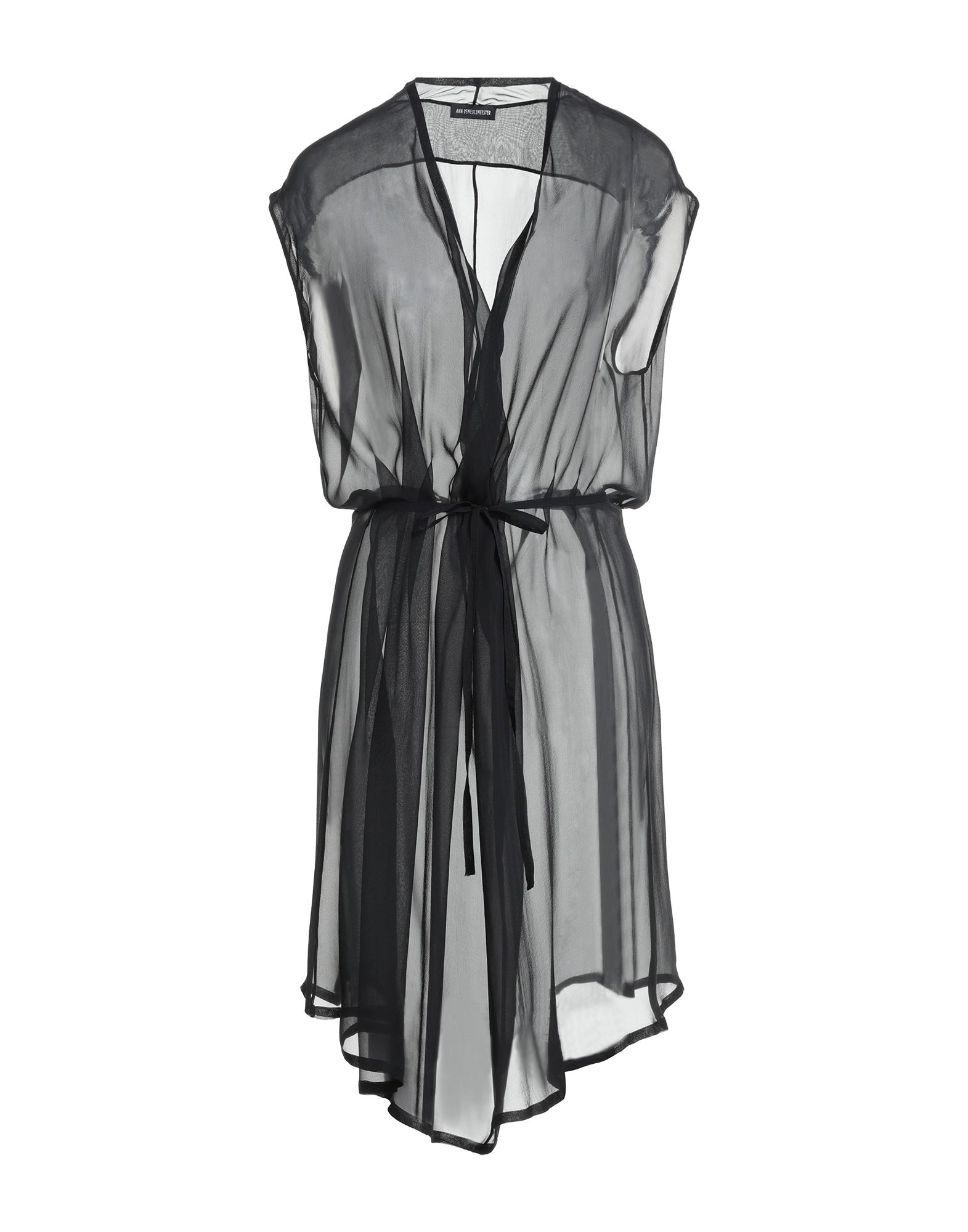 Ann Demeulemeester Midi Dresses In Black
