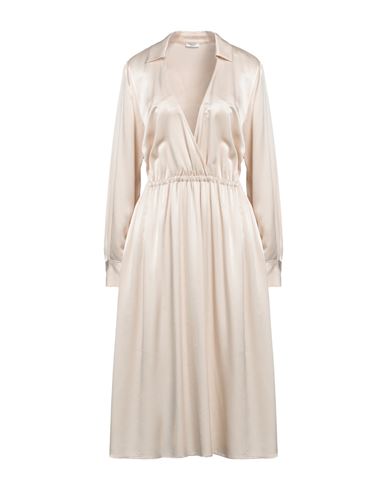 Peserico Woman Midi Dress Blush Size 6 Viscose, Wool In Pink