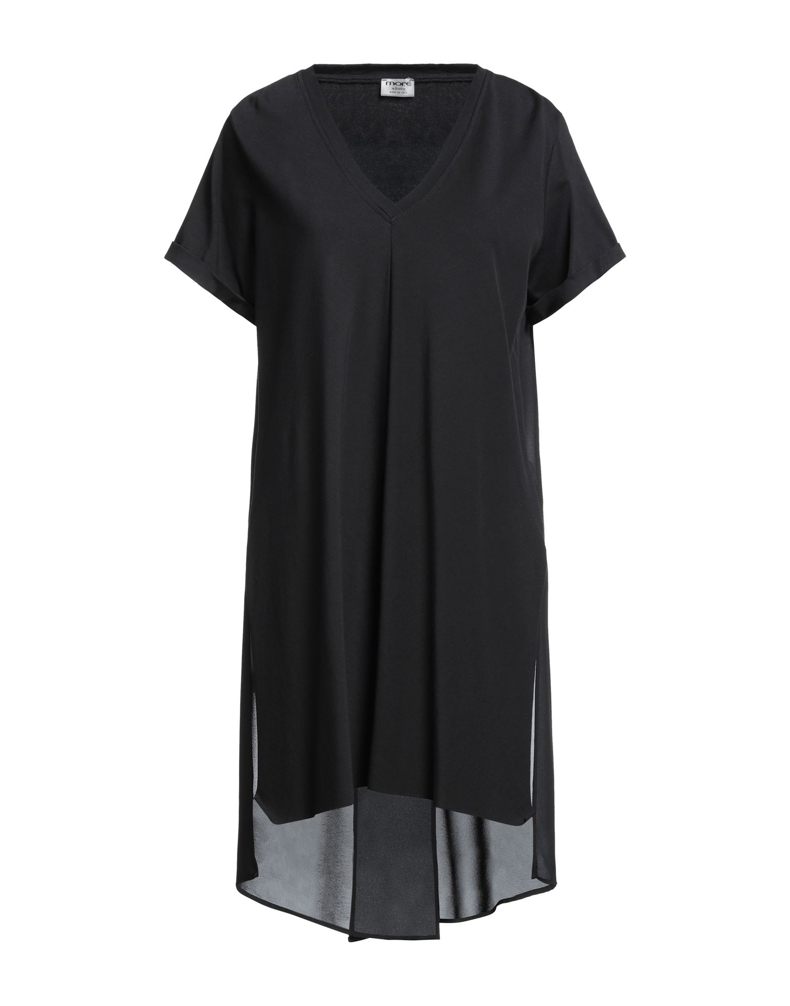 More By Siste's Woman T-shirt Black Size Xs Polyester, Cotton, Elastane