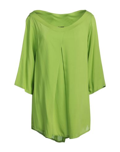 More By Siste's Woman T-shirt Light Green Size L Polyester, Cotton, Elastane