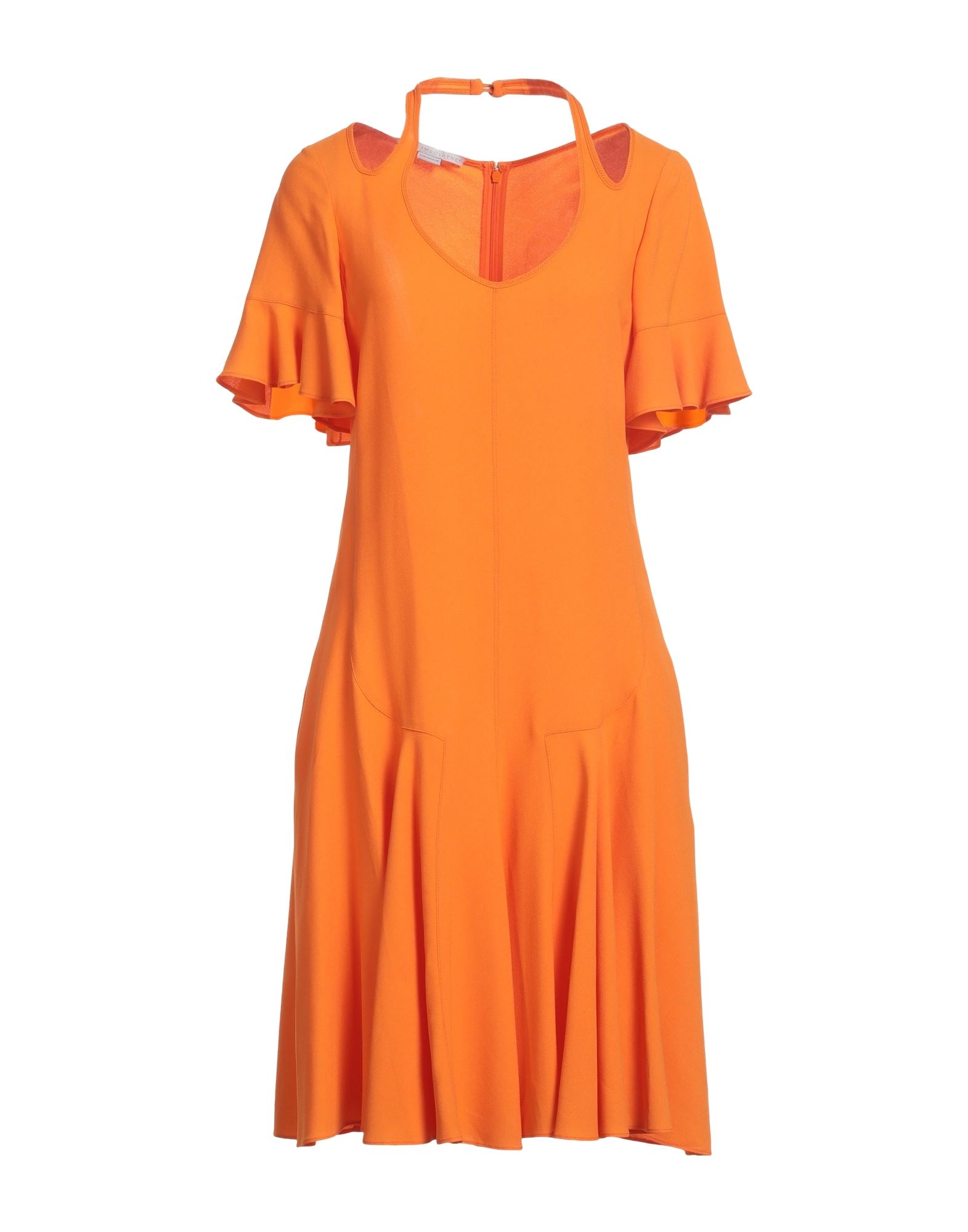 Stella Mccartney Midi Dresses In Orange
