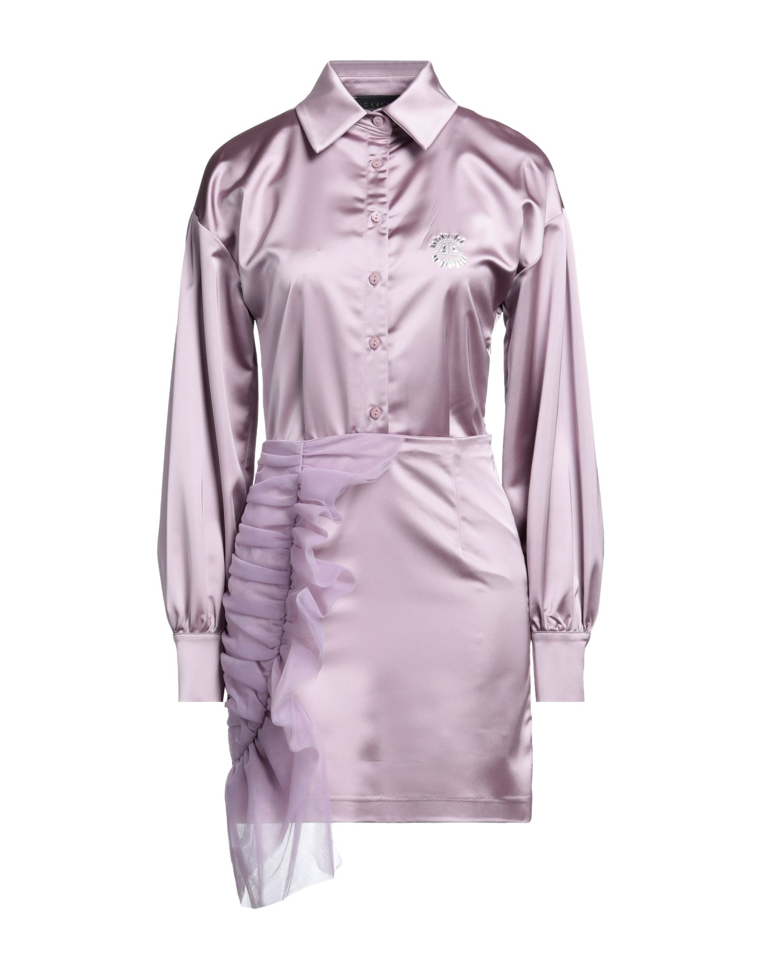 Gaelle Paris Short Dresses In Pastel Pink