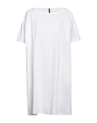Manila Grace Woman Mini Dress Off White Size 8 Cotton