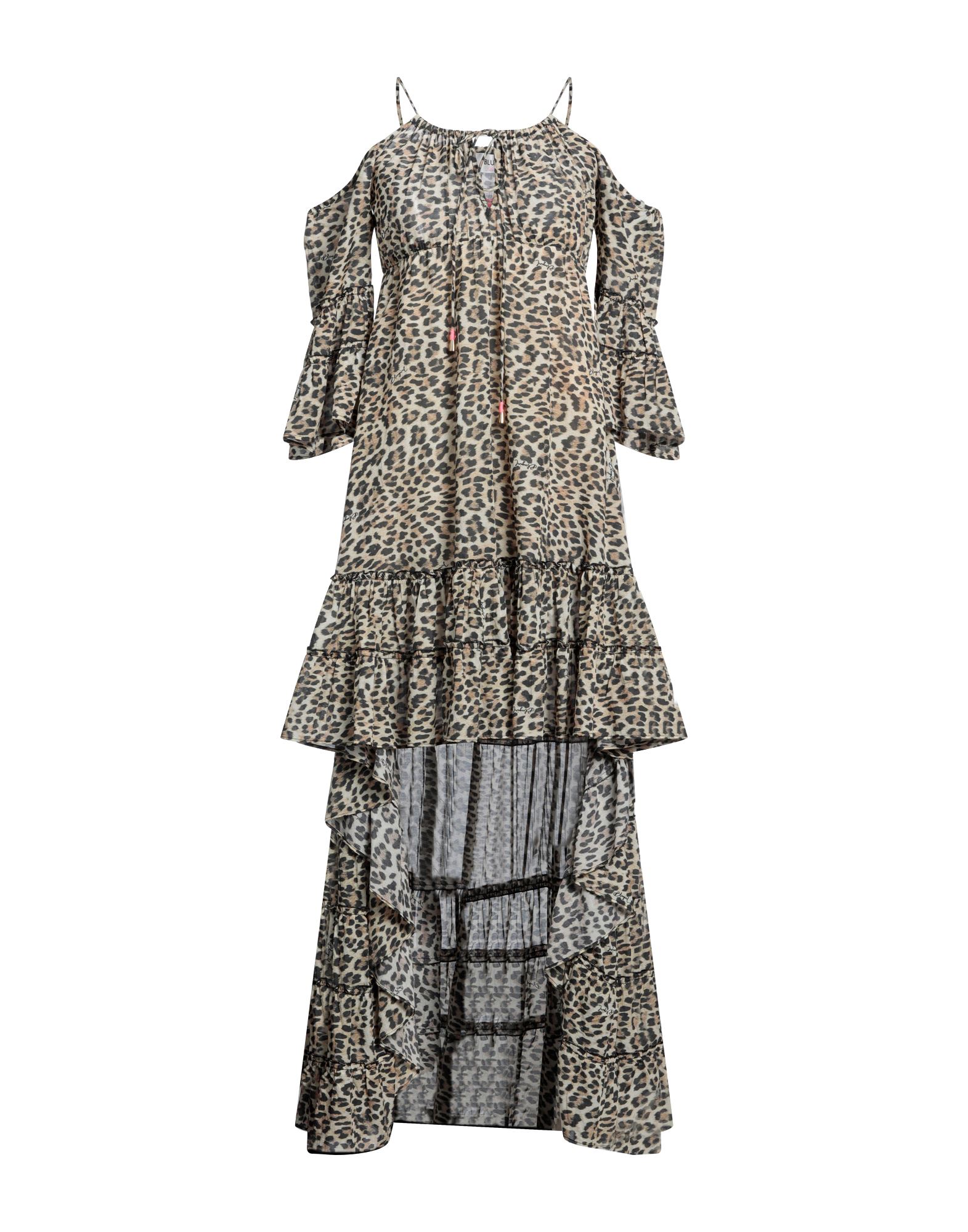 Blugirl Short Dresses In Beige