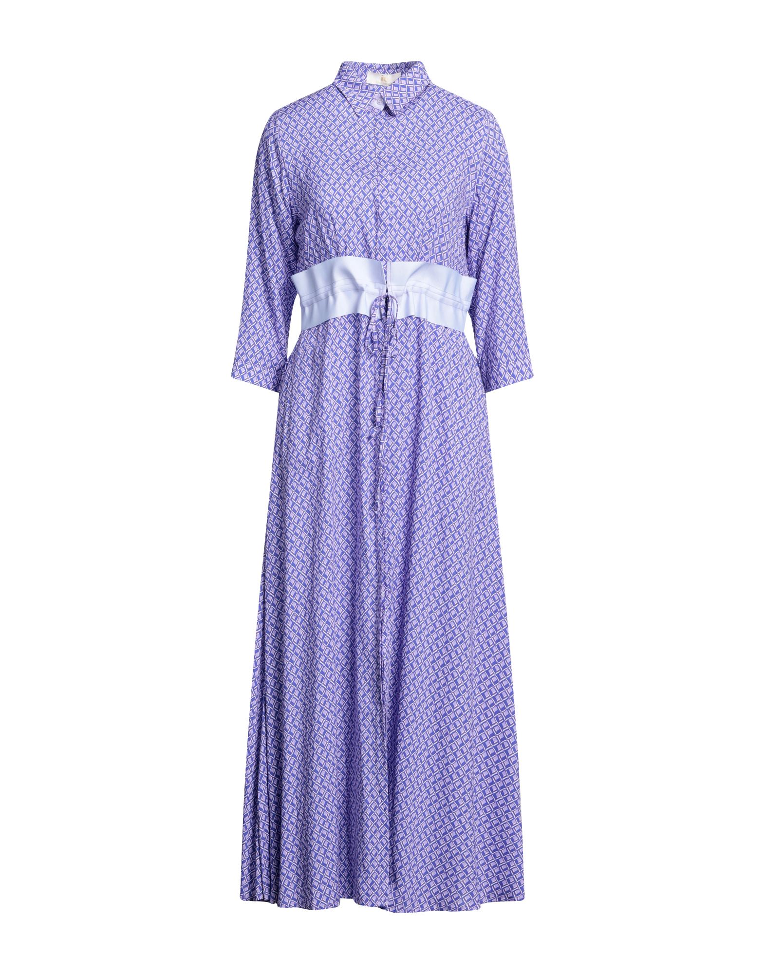 Iu Rita Mennoia Long Dresses In Purple